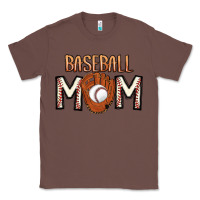 Chestnut Baseball Mom Classic Tee - CowhideDigitalArt