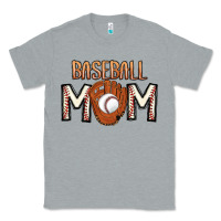 Heather Grey Baseball Mom Classic Tee - CowhideDigitalArt