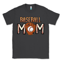 Smoke Baseball Mom Classic Tee - CowhideDigitalArt