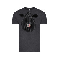 Vintage Black black angus Vintage Tee - JahusDesignShop