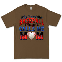 Cacao my favorite baseball player calls me mom Premium Tee - Zillion Design Studio