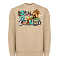 Mushroom Local egg dealer Heavyweight Sweatshirt - AdoDesignShop