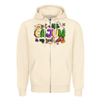 Sandshell got a little cajun in my soul Zipper Hoodie - MaliasSmallBusiness