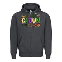Smoke got a little cajun in my soul Zipper Hoodie - MaliasSmallBusiness