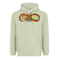 Matcha butterfly infinity symbol autism Heavyweight Hoodie - LillyAllenDesigns