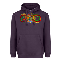Plum butterfly infinity symbol autism Heavyweight Hoodie - LillyAllenDesigns