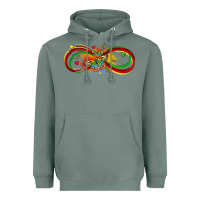 Sage butterfly infinity symbol autism Heavyweight Hoodie - LillyAllenDesigns