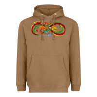 Toasted Coconut butterfly infinity symbol autism Heavyweight Hoodie - LillyAllenDesigns