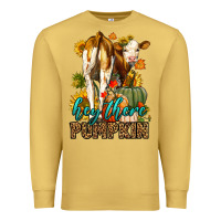 Antique Gold Hey There Pumpkin Fall Premium Sweatshirt - LillyAllenDesigns