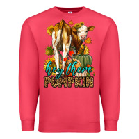 Cardinal Hey There Pumpkin Fall Premium Sweatshirt - LillyAllenDesigns