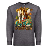 Charcoal Heather Hey There Pumpkin Fall Premium Sweatshirt - LillyAllenDesigns