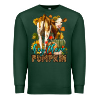 Sports Green Hey There Pumpkin Fall Premium Sweatshirt - LillyAllenDesigns