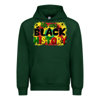 Forest Green we are black history Urban Hoodie - CowGirlArtShop
