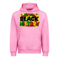 Fuchsia Pink we are black history Urban Hoodie - CowGirlArtShop