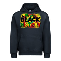 Navy we are black history Urban Hoodie - CowGirlArtShop