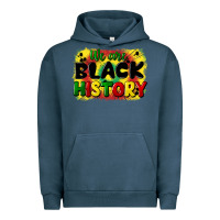 Pigment Midnight Navy we are black history Urban Hoodie - CowGirlArtShop