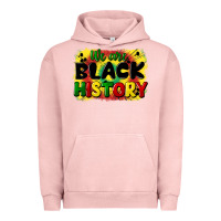 Pigment Salmon we are black history Urban Hoodie - CowGirlArtShop