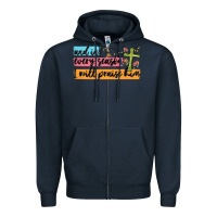 Navy and in every season i will praise him Zipper Hoodie - MaliasSmallBusiness
