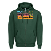 Sports Green and in every season i will praise him Zipper Hoodie - MaliasSmallBusiness