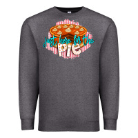 Charcoal Heather Just Here For The Pie Premium Sweatshirt - LillyAllenDesigns