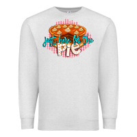 Oatmeal Heather Just Here For The Pie Premium Sweatshirt - LillyAllenDesigns