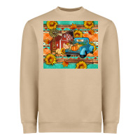 Mushroom Farm life fall barn and truck Heavyweight Sweatshirt - Artiststas
