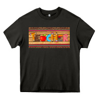 Asphalt teacher pen apple license plate template Heavy Core Tee - Artiststas