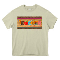 Mossy teacher pen apple license plate template Heavy Core Tee - Artiststas