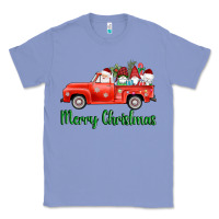 Colony Blue merry christmas truck gnomes Classic Tee - AdoDesignShop