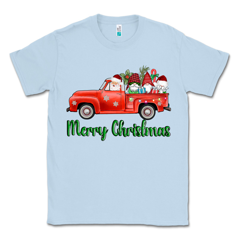 Merry Christmas Truck Gnomes Classic Tee by AdoDesignShop | Teevron