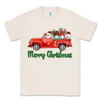 Natural merry christmas truck gnomes Classic Tee - AdoDesignShop