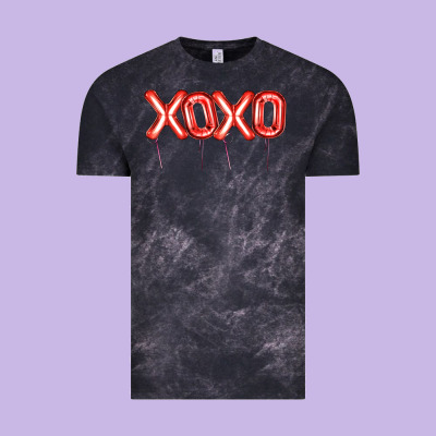 Valentine's Day Xoxo Balloon Vintage Tee Designed By Artiststas