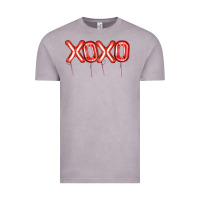Vintage Zinc Valentine's Day Xoxo Balloon Vintage Tee - Artiststas