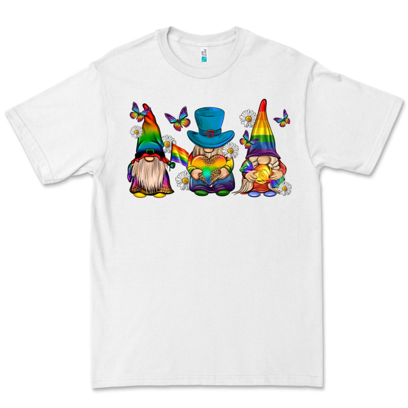 Pride Gnomies Premium Tee by texasbilliewilder | Teevron
