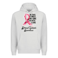 Dove Grey in this family fights alone breast cancer awareness Premium Hoodie - Bettercallsaul