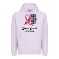 Lilac in this family fights alone breast cancer awareness Premium Hoodie - Bettercallsaul