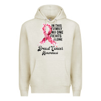 Oatmeal Heather in this family fights alone breast cancer awareness Premium Hoodie - Bettercallsaul