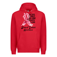 Red in this family fights alone breast cancer awareness Premium Hoodie - Bettercallsaul