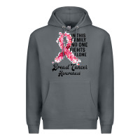 Rock in this family fights alone breast cancer awareness Premium Hoodie - Bettercallsaul