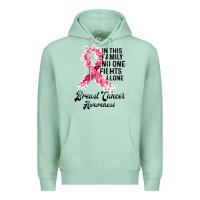 Seafoam in this family fights alone breast cancer awareness Premium Hoodie - Bettercallsaul