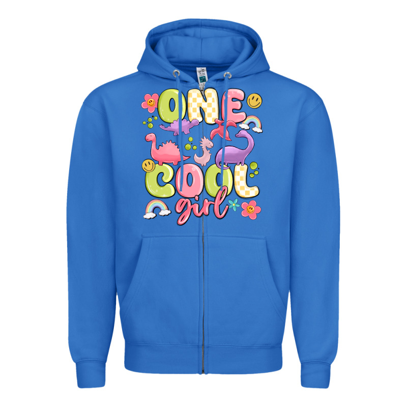 One Cool Girl Zipper Hoodie by MaliasSmallBusiness | Teevron