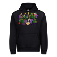 Black assistant principal mardi gras Urban Hoodie - CowGirlArtShop