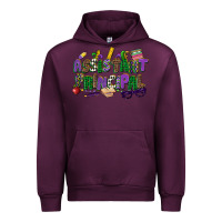 Mauve Wine assistant principal mardi gras Urban Hoodie - CowGirlArtShop
