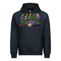 Navy assistant principal mardi gras Urban Hoodie - CowGirlArtShop