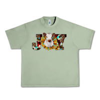 Oil Green christmas joy Urban Heavy Tee - JahusDesignShop