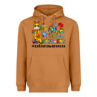 It S Ok To Be Different Giraffe Heavyweight Hoodie | Teevron