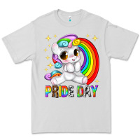 Dove Grey pride day Premium Tee - texasbilliewilder