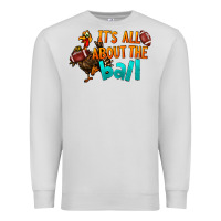 Dove Grey It's All About The Ball Premium Sweatshirt - LillyAllenDesigns
