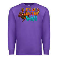 Purple It's All About The Ball Premium Sweatshirt - LillyAllenDesigns