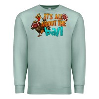 Seafoam It's All About The Ball Premium Sweatshirt - LillyAllenDesigns
